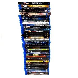 HUGE Action & Franchise Blu-ray Lot 45+ Movies Marvel 007 Dark Knight John Wick